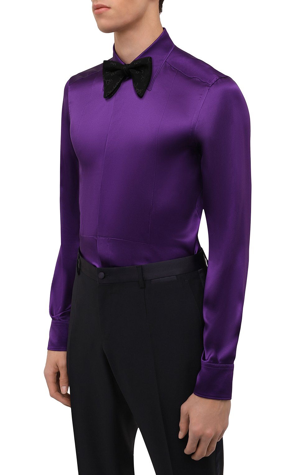 Шелковая сорочка DOLCE & GABBANA, арт. G5JG0T/FU1UU, фото 4