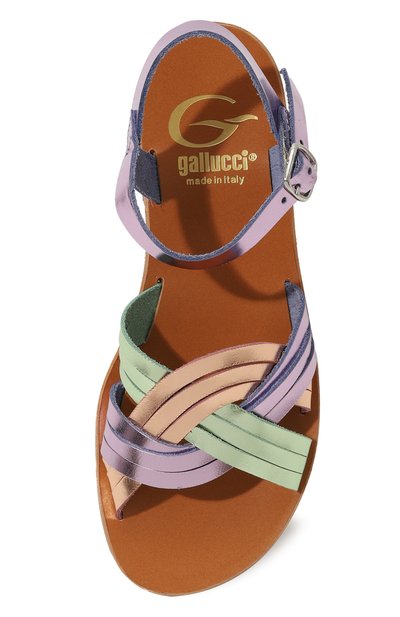 Кожаные сандалии GALLUCCI, арт. J10197AT, фото 4