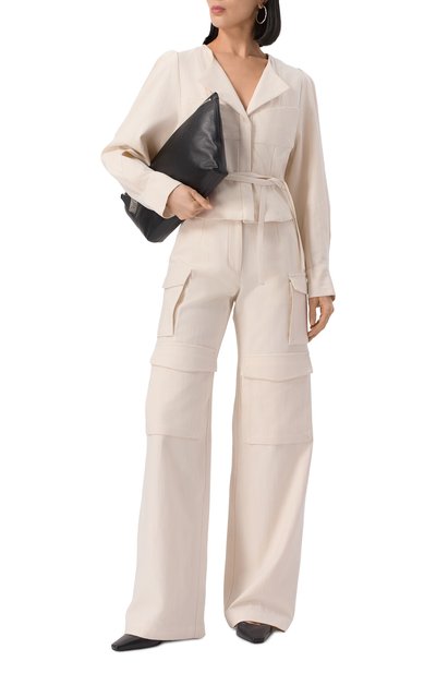 Блузка IRO кремового цвета по цене 52750 руб., арт. WP16PARISA, фото 2 Блузка IRO, арт. WP16PARISA, фото 2