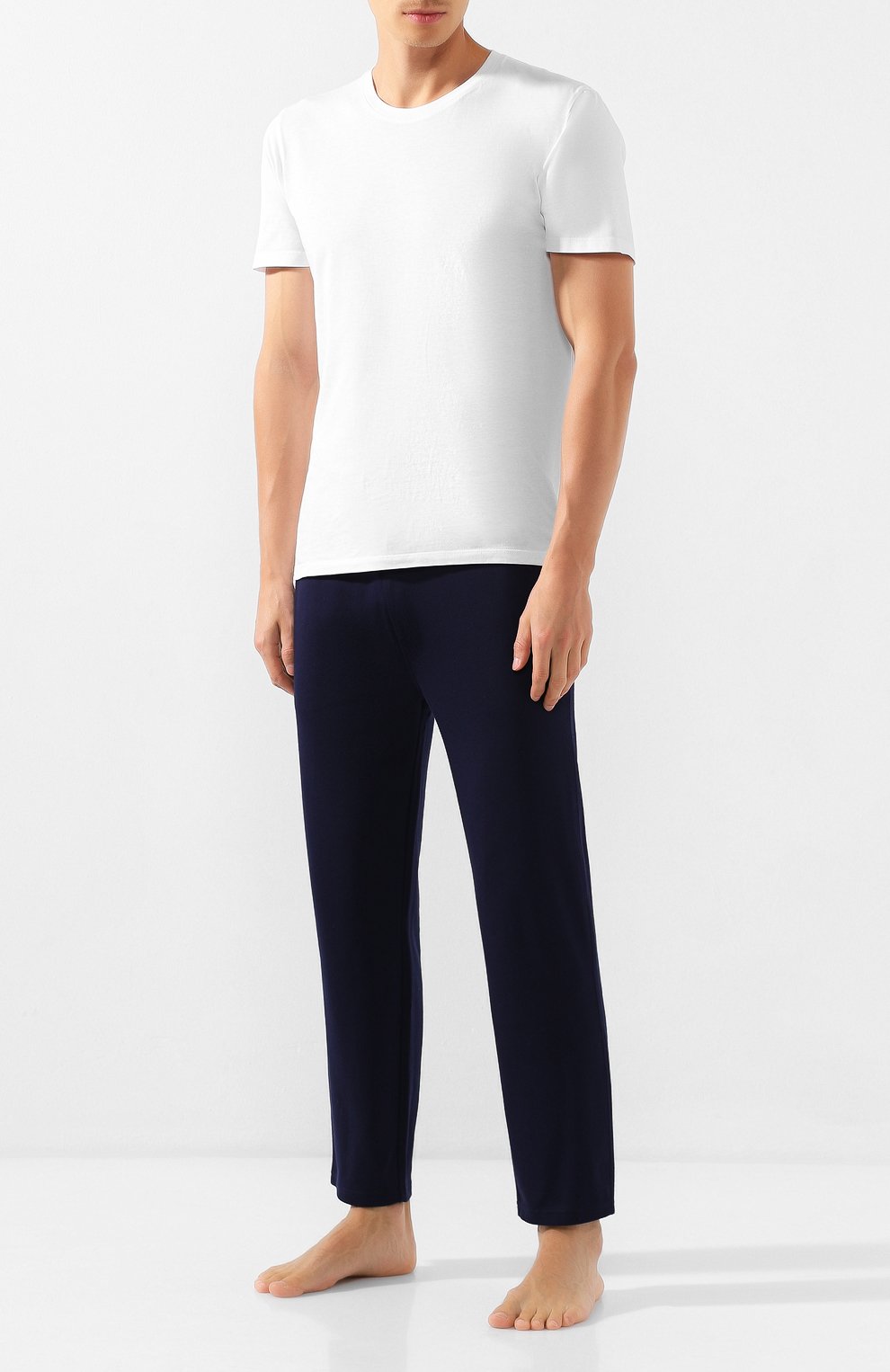 Хлопковые домашние брюки POLO RALPH LAUREN, арт. 714754034, фото 2