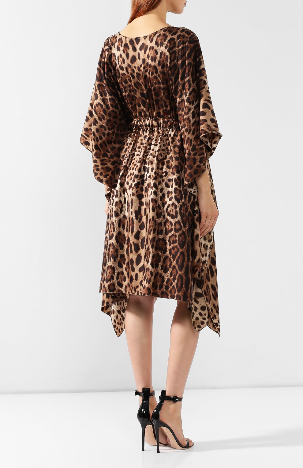 Шелковое платье DOLCE & GABBANA, арт. F6YC0T/HS1ZX, фото 4