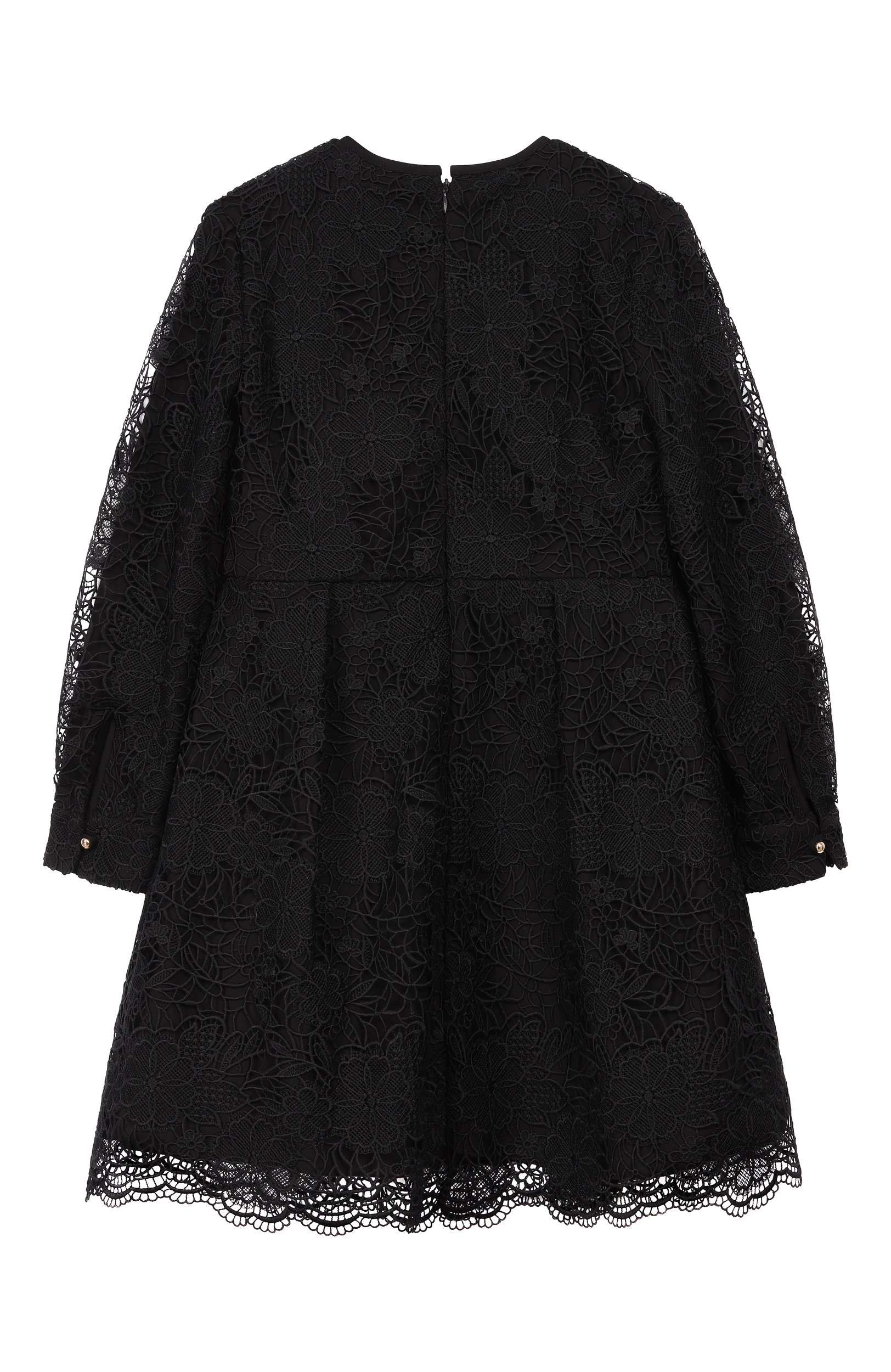 Платье ELIE SAAB JUNIOR черного цвета по цене 103500 руб., арт. EFAB132/TS1131, фото 2 Платье ELIE SAAB JUNIOR, арт. EFAB132/TS1131, фото 2
