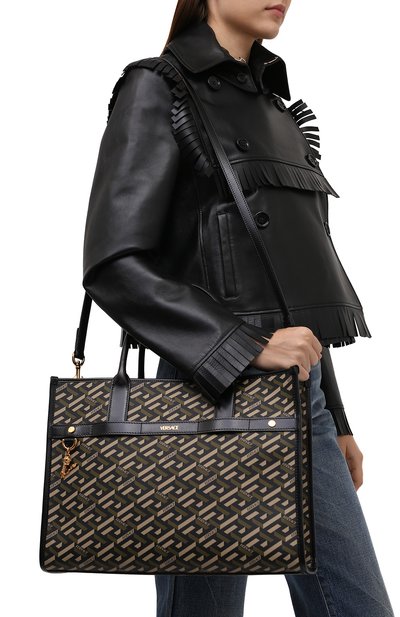 Сумка-тоут monogram VERSACE, арт. 1001855/1A01444, фото 2