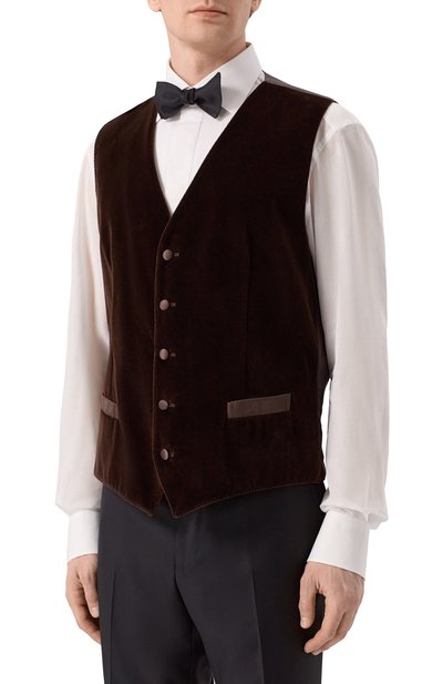 Бархатный жилет DOLCE & GABBANA, арт. G702UT/FUVG7, фото 3