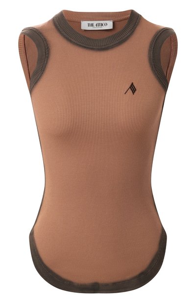 Хлопковая майка THE ATTICO, арт. 250WCN00003/JJJ054SP, фото 1