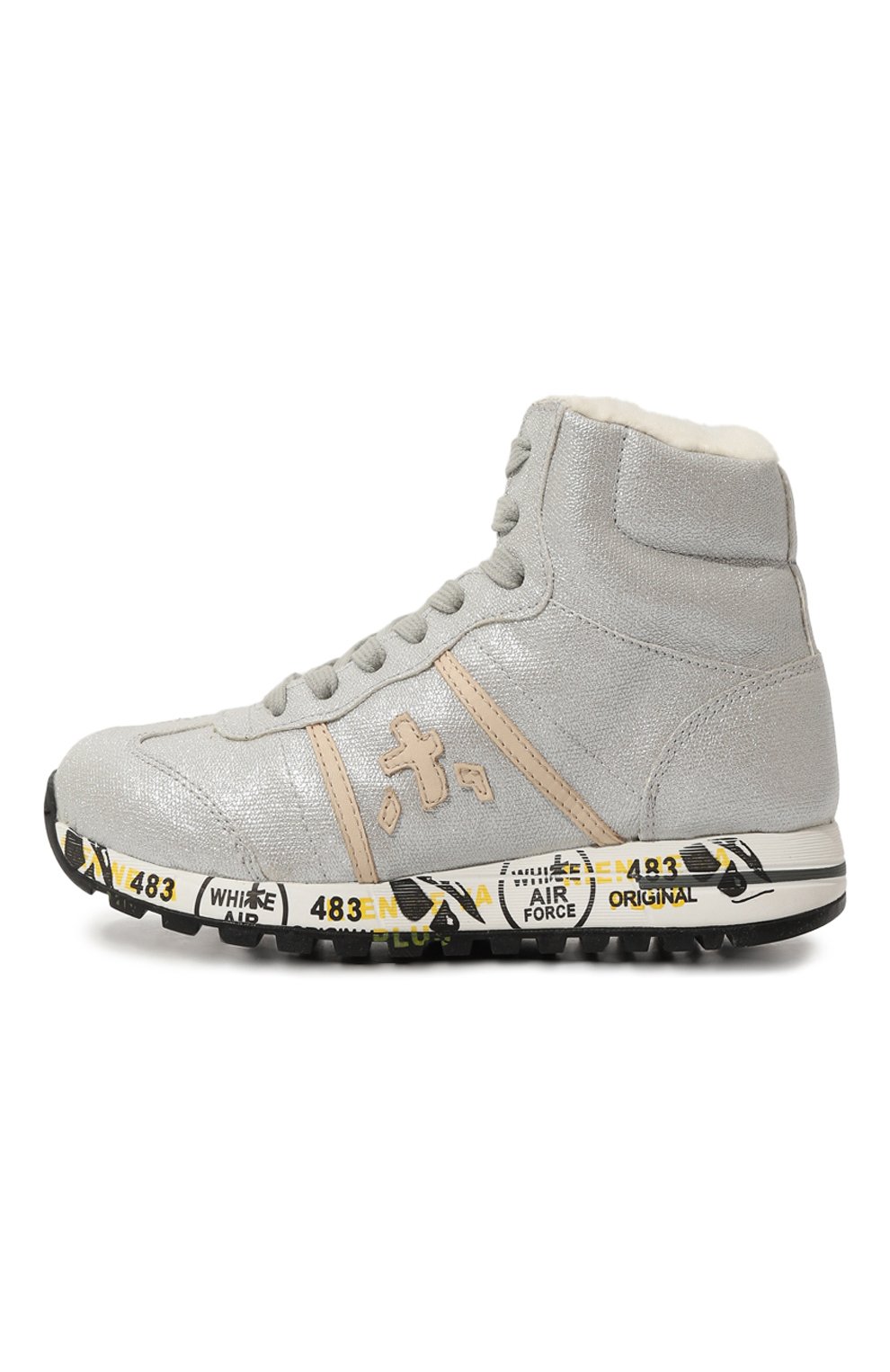 Кожаные кроссовки adam PREMIATA WILL BE серебряного цвета по цене 24400 руб., арт. 19M81898/ADAM M/20-26, фото 2 Кожаные кроссовки adam PREMIATA WILL BE, арт. 19M81898/ADAM M/20-26, фото 2