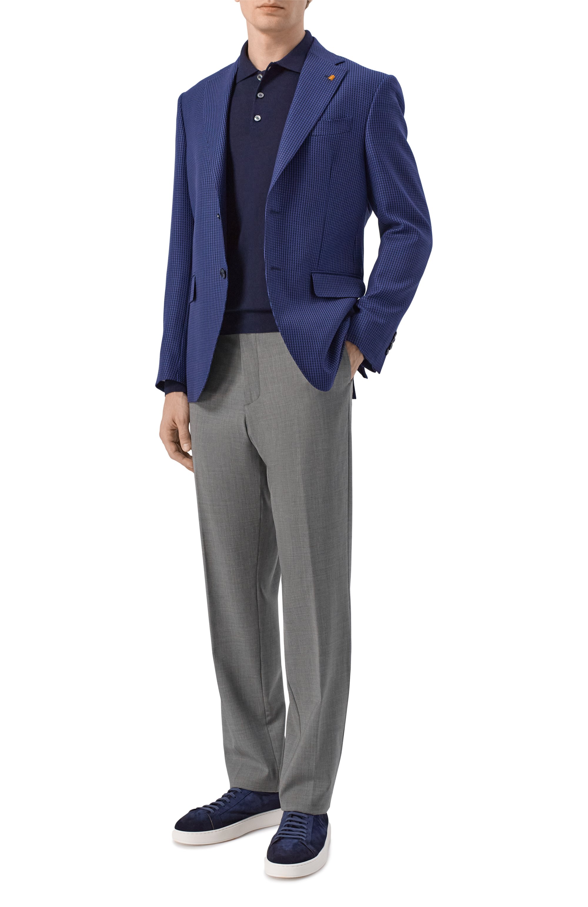 Шерстяные брюки MARCO PESCAROLO, арт. VENT0/5320, фото 2