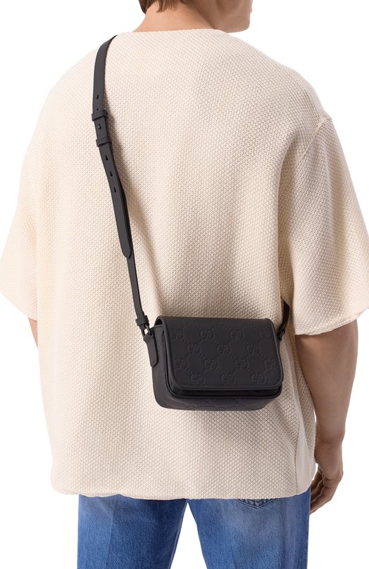 Сумка GG super mini Gucci 794062/AAC0G Чёрный  794062/AAC0G Фото 2