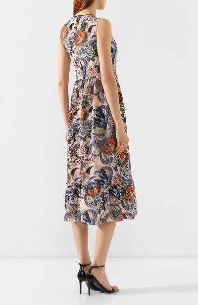 Шелковое платье REDVALENTINO разноцветного цвета по цене 64700 руб., арт. RR0VAC40/SJB, фото 4 Шелковое платье REDVALENTINO, арт. RR0VAC40/SJB, фото 4
