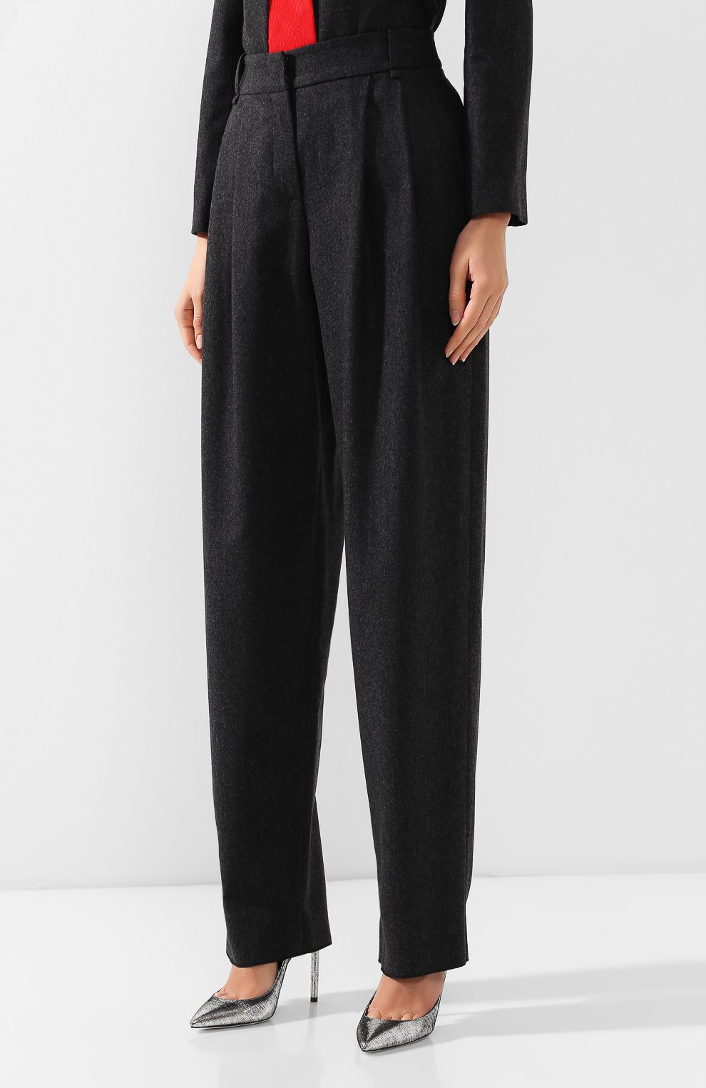 Брюки из смеси шерсти и кашемира GIORGIO ARMANI, арт. 9WHPP081/T016Z, фото 3