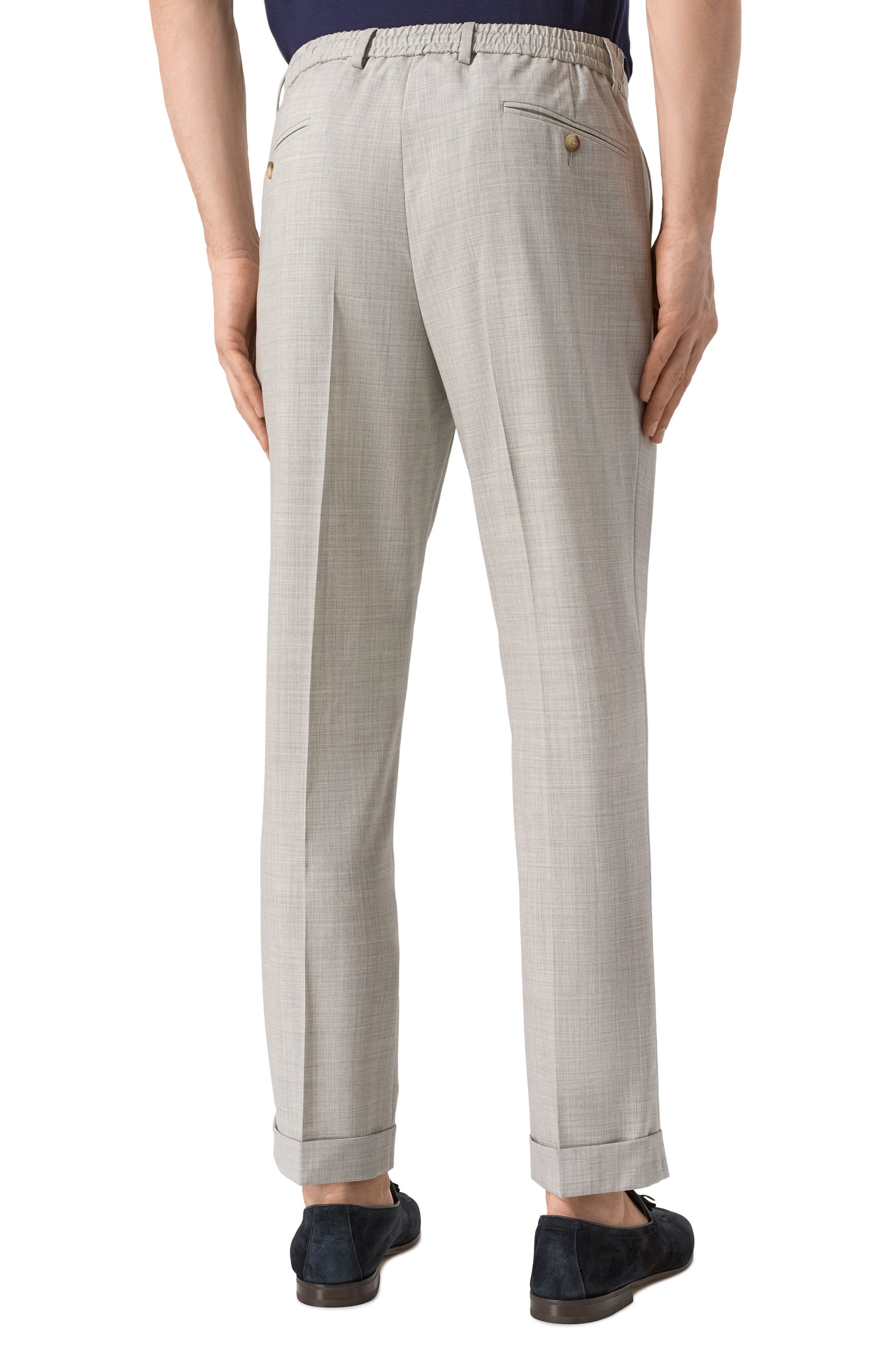 Шерстяные брюки GRAN SASSO, арт. 76115/58906, фото 4