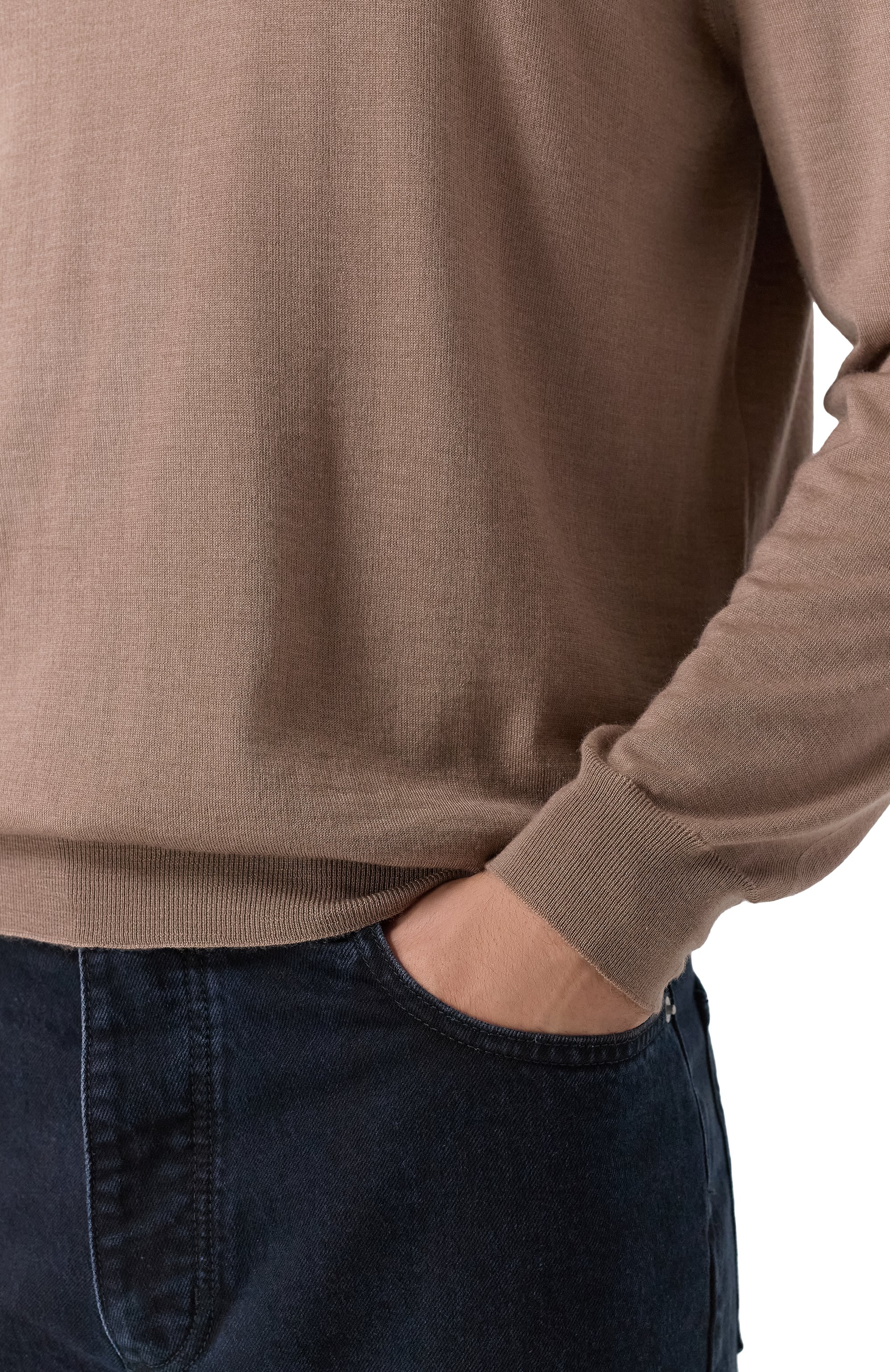 Водолазка из кашемира и шелка KITON, арт. UMKXX04S1889, фото 5