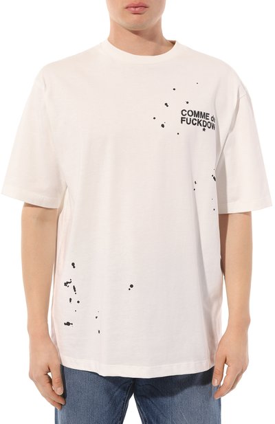 Хлопковая футболка COMME DES FUCKDOWN, арт. CDFD3167, фото 3