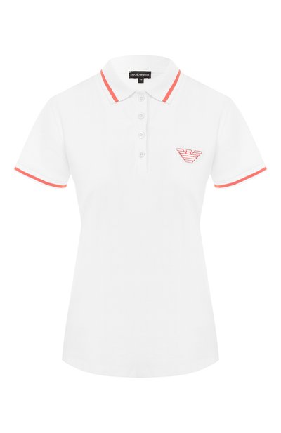 Женское хлопковое поло EMPORIO ARMANI, арт. 3G2M61/2JBXZ