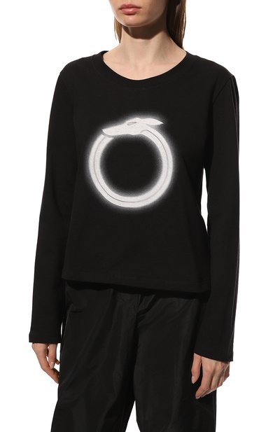 Хлопковый лонгслив TRUSSARDI, арт. 56T00533-1T006160, фото 3