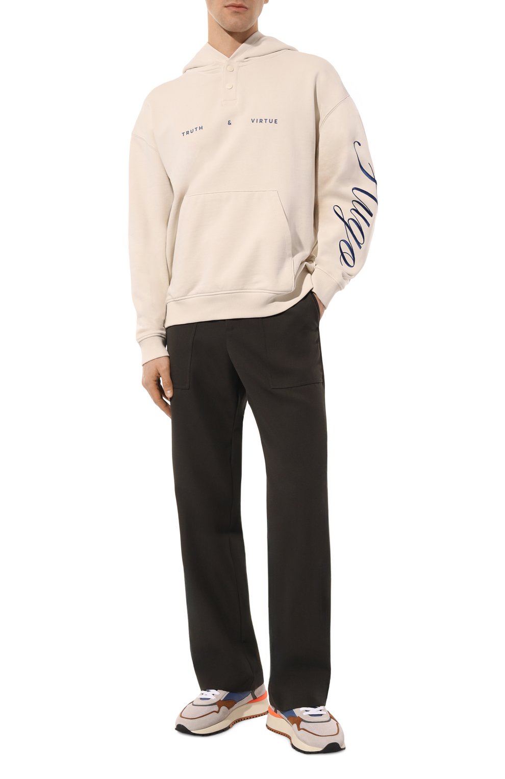 Комбинированные кроссовки CRIME LONDON, арт. 18405AA6, фото 2