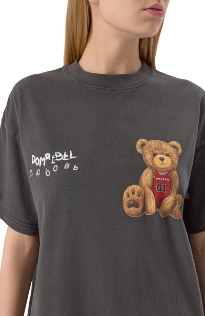 Хлопковая футболка DOMREBEL, арт. GAMEBEAR/T-SHIRT, фот о 5