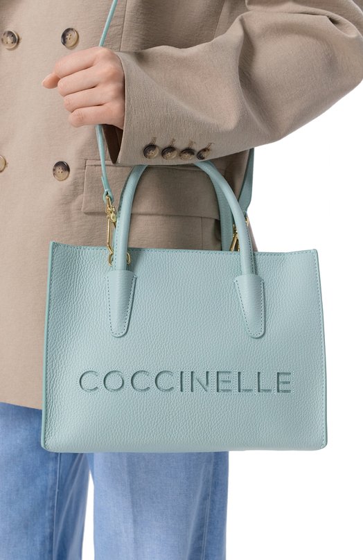 Сумка Myrtha 26 small Coccinelle E1 UAK 18 01 01 Голубой  E1 UAK 18 01 01 Фото 2