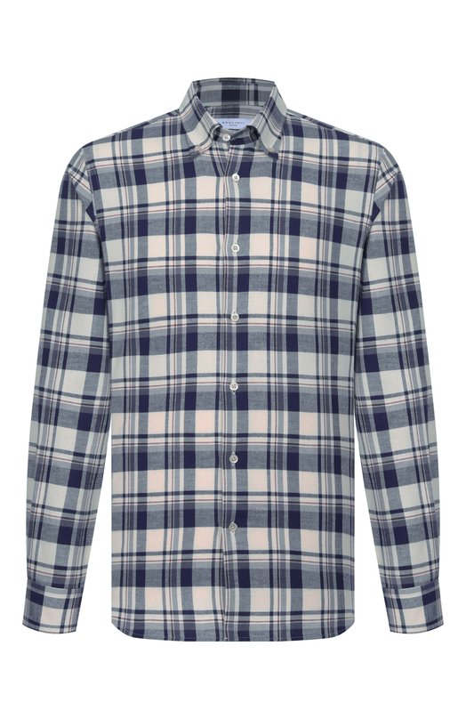 Хлопковая рубашка Boglioli 620/FB5858 Синий 620/FB5858