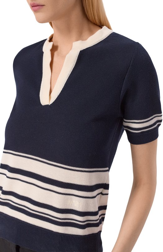 Хлопковый топ N21 A019/7615 Синий  A019/7615 Фото 5