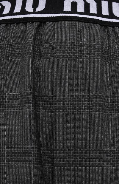 Шерстяные шорты MIU MIU, арт. MP1431-1UK2-F0480, фото 5
