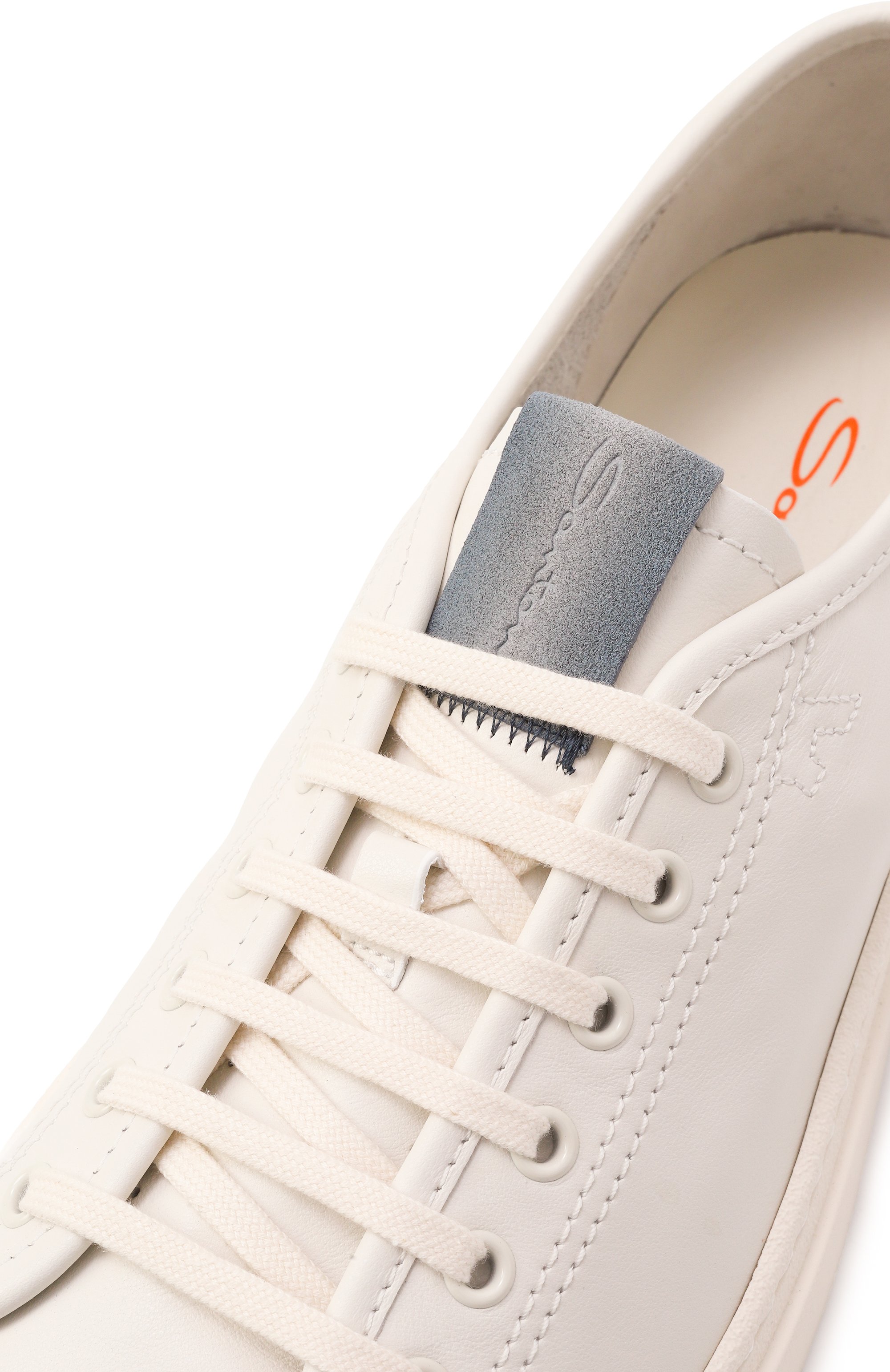 Кожаные кеды voilee SANTONI, арт. MBGG22086PNNC0R0, фото 7