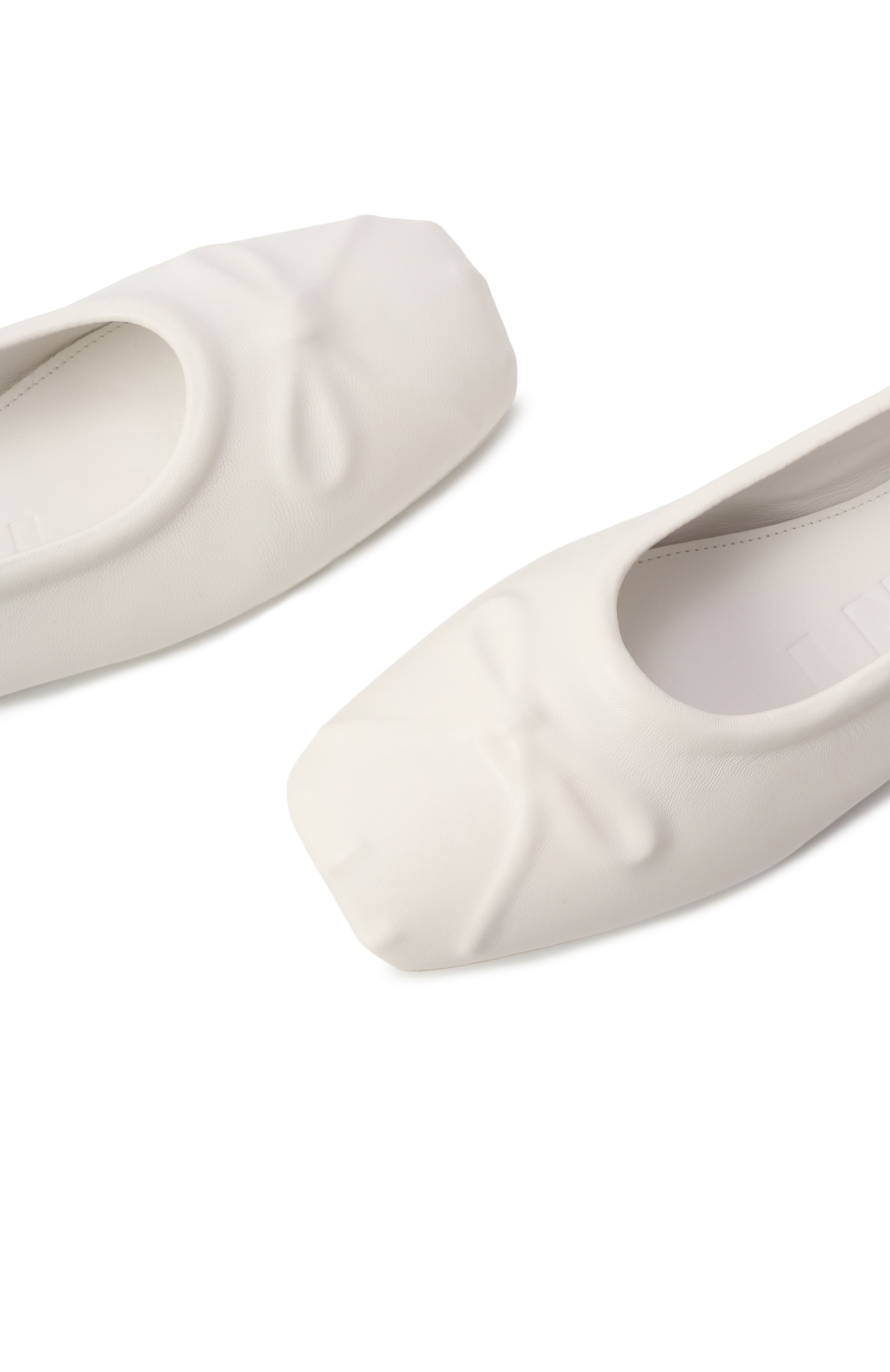 Кожаные балетки little bow MARNI, арт. BAMS004700/P3628, фото 7