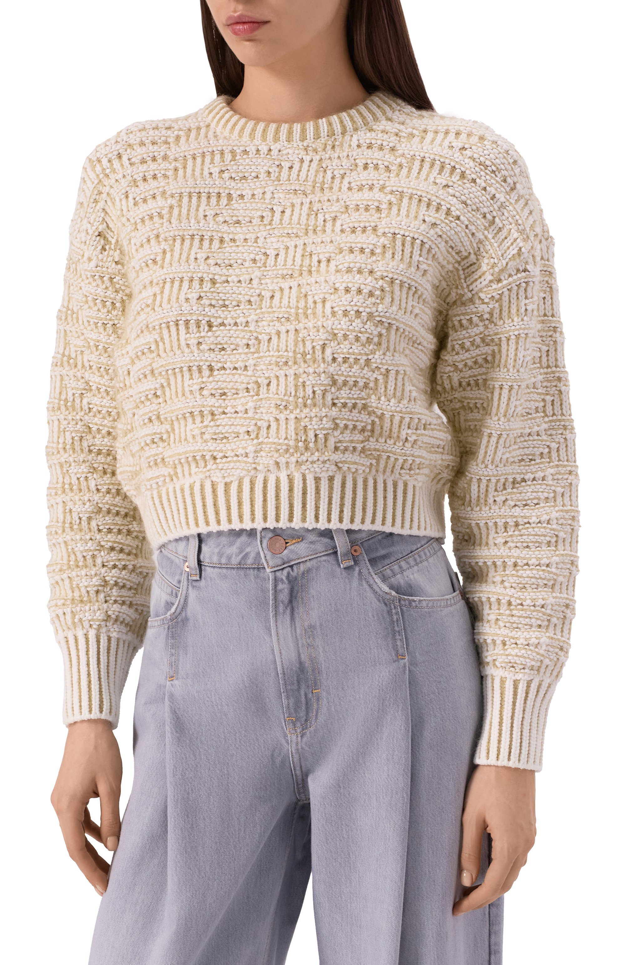 Свитер из хлопка и шерсти BOSS, арт. 50530721, фото 3