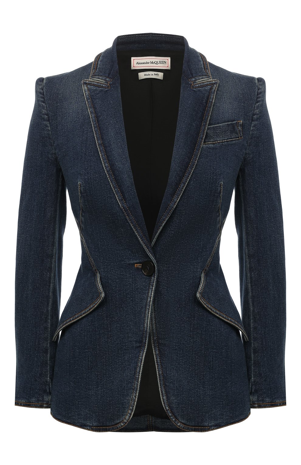 Джинсовый жакет ALEXANDER MCQUEEN, арт. 628457/QMABH, фото 1