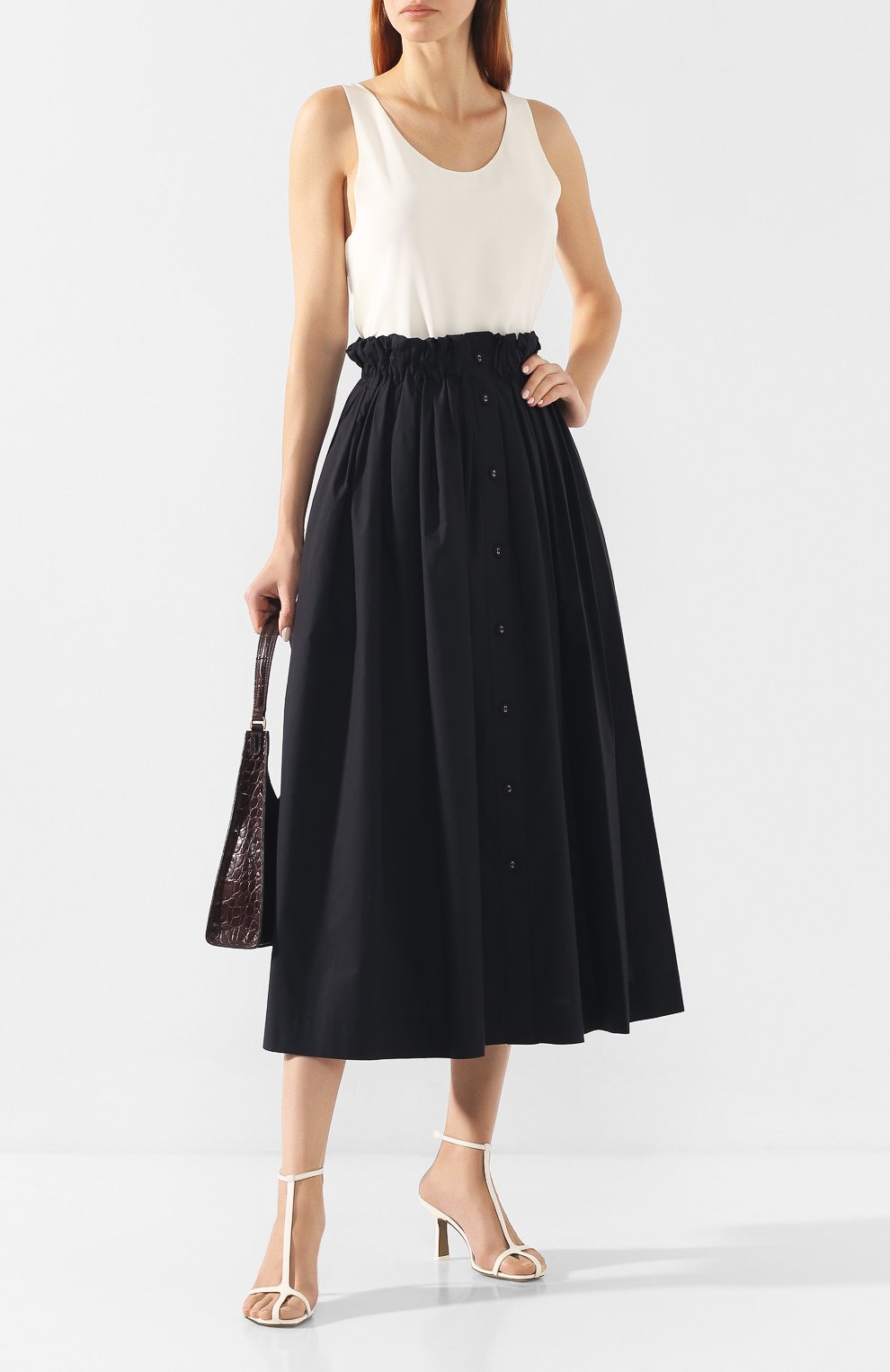 Хлопковая юбка RACHEL COMEY, арт. 193W-551-SH1011 CRISP, фото 2
