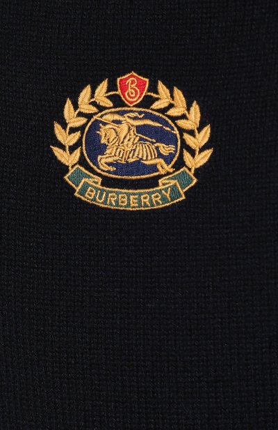Кашемировое мини-платье BURBERRY темно-синего цвета по цене 99500 руб., арт. 8003198, фото 5 Кашемировое мини-платье BURBERRY, арт. 8003198, фото 5