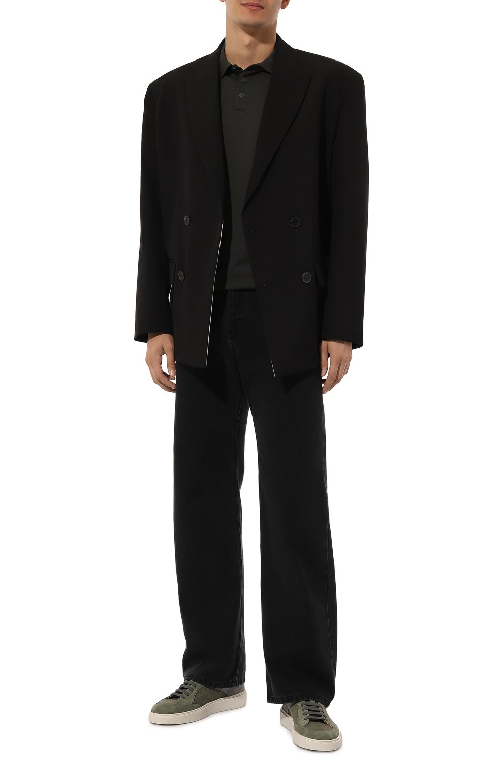 Хлопковое поло GIORGIO ARMANI, арт. 3KSF75/SJMZZ, фото 2