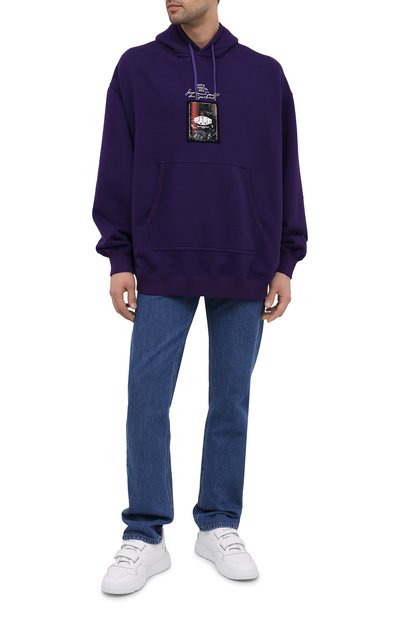 Хлопковое худи GIVENCHY, арт. BMJ08N305B, фото 2