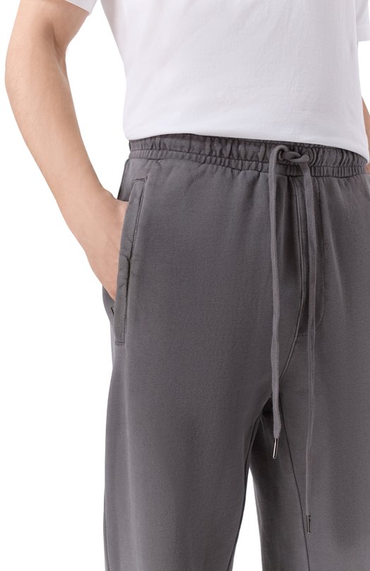 Хлопковые брюки Ksubi MFA25PA001 Серый  MFA25PA001 Фото 5