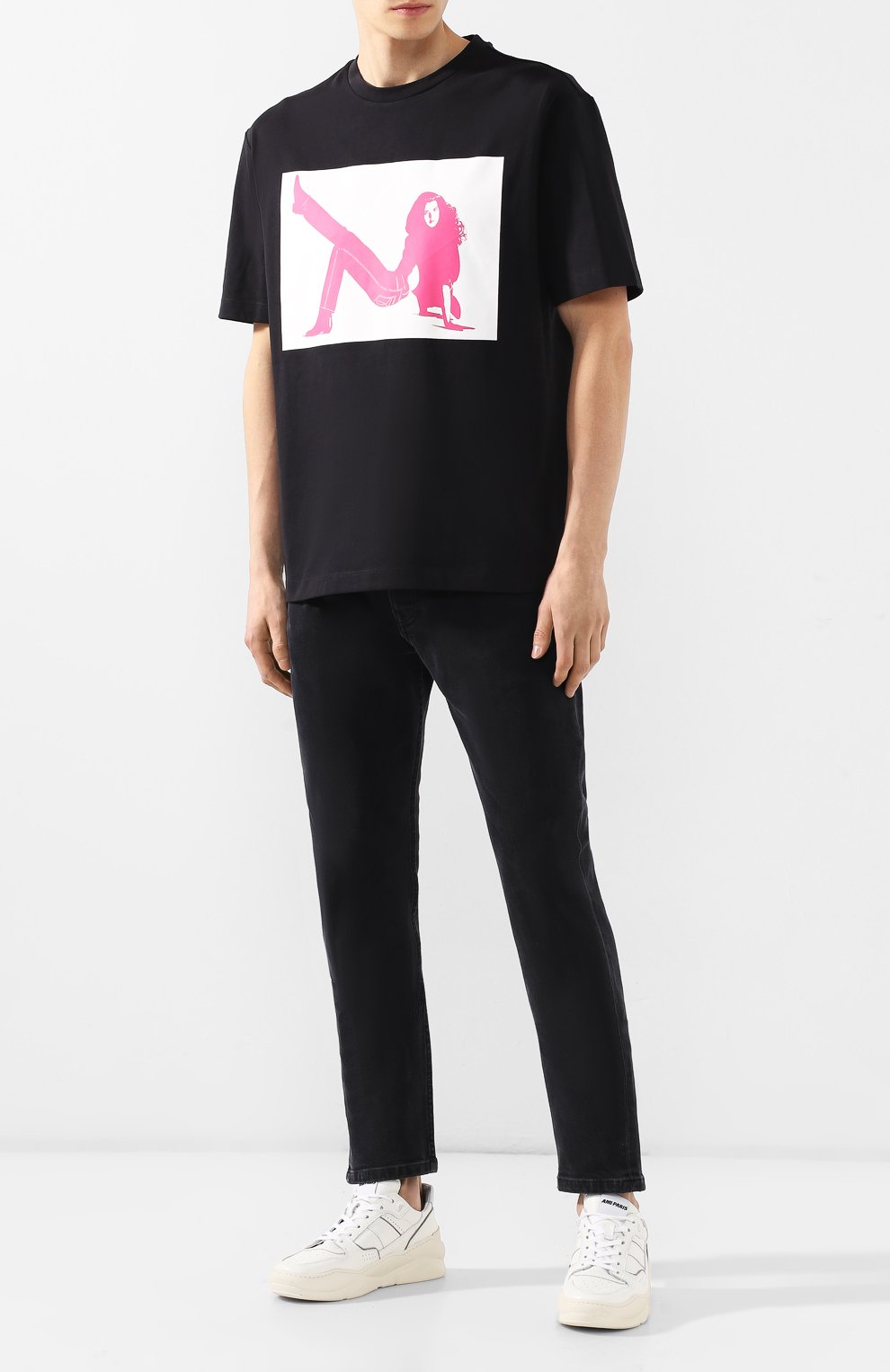 Хлопковая футболка EST.1978 CALVIN KLEIN JEANS, арт. J90J900107, фото 2