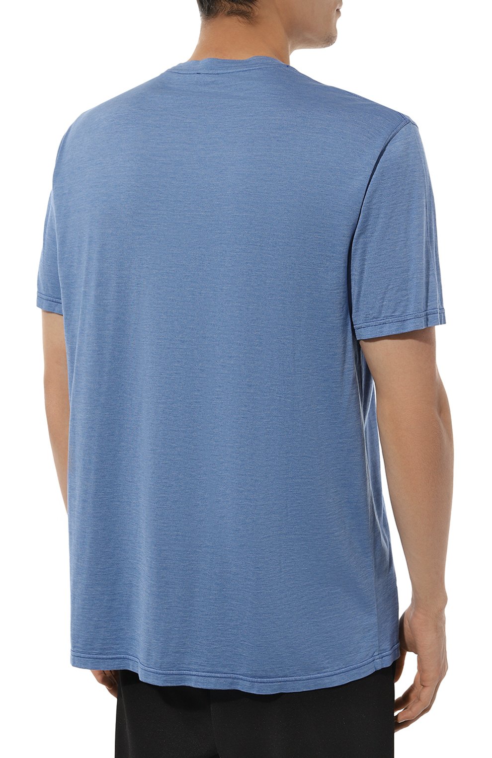 Футболка из шелка и хлопка KITON, арт. UMK0355, фото 3