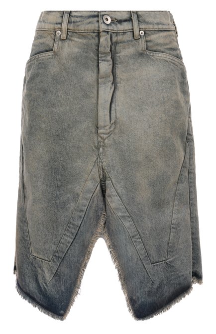 Женская джинсовая юбка RICK OWENS, арт. RP02E4377/DWG