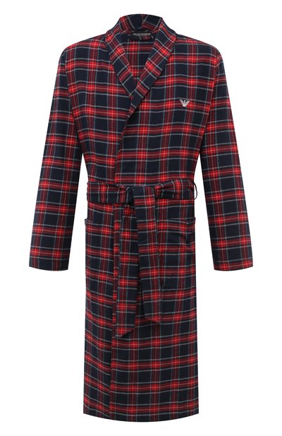 Мужской хлопковый халат EMPORIO ARMANI, арт. 111910/3F599