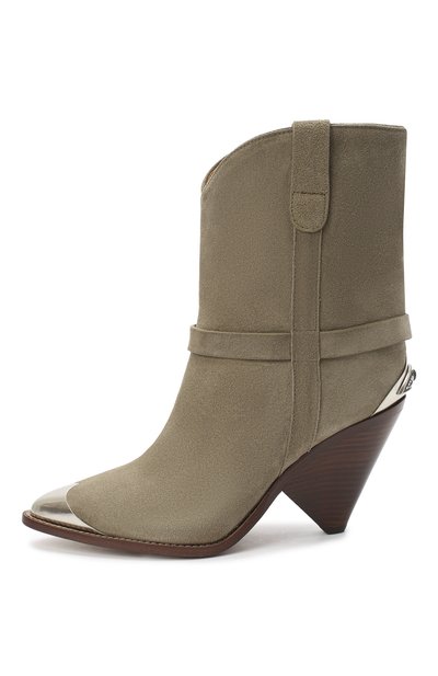 Замшевые казаки lamsy ISABEL MARANT, арт. LAMSY/B00194-00M014S, фото 3
