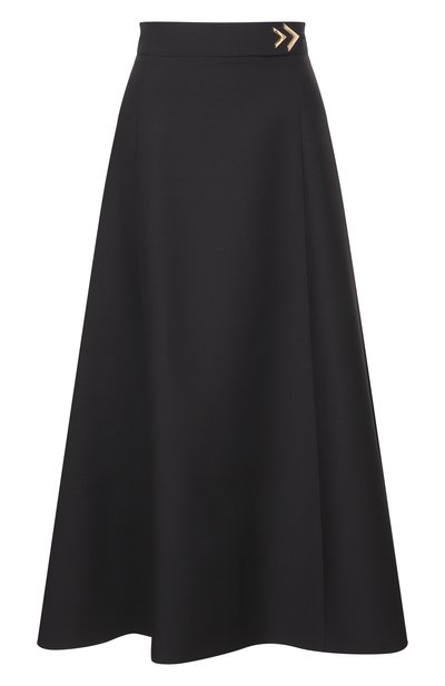 Женская юбка из шерсти и шелка VALENTINO, арт. 9B3RAFD5/1CF