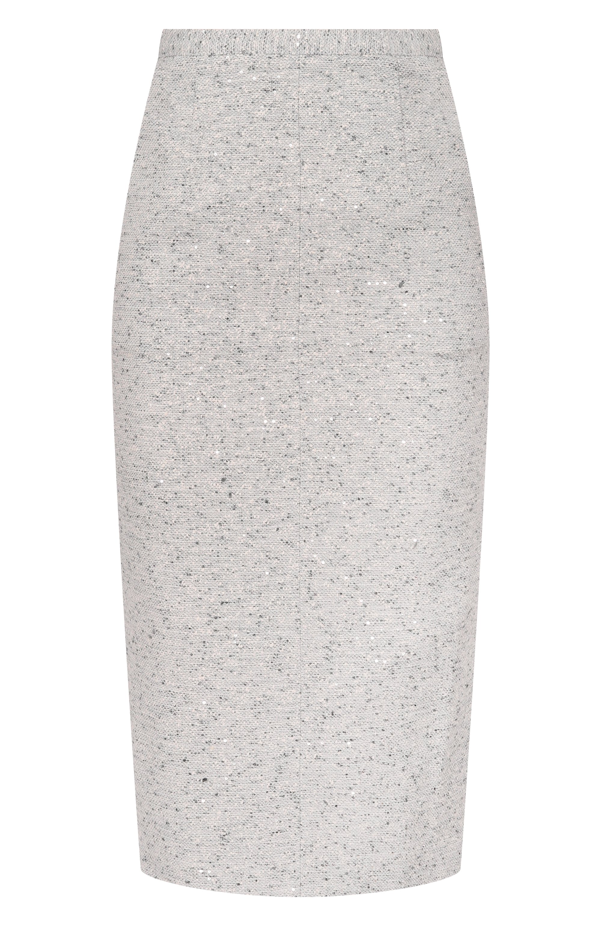 Юбка с отде лкой пайетками KITON, арт. D60208K0941G, фото 1