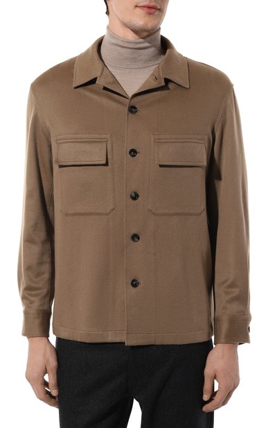 Кашемировая куртка-рубашка ZEGNA, арт. S0T6B/UEV46A8, фото 3