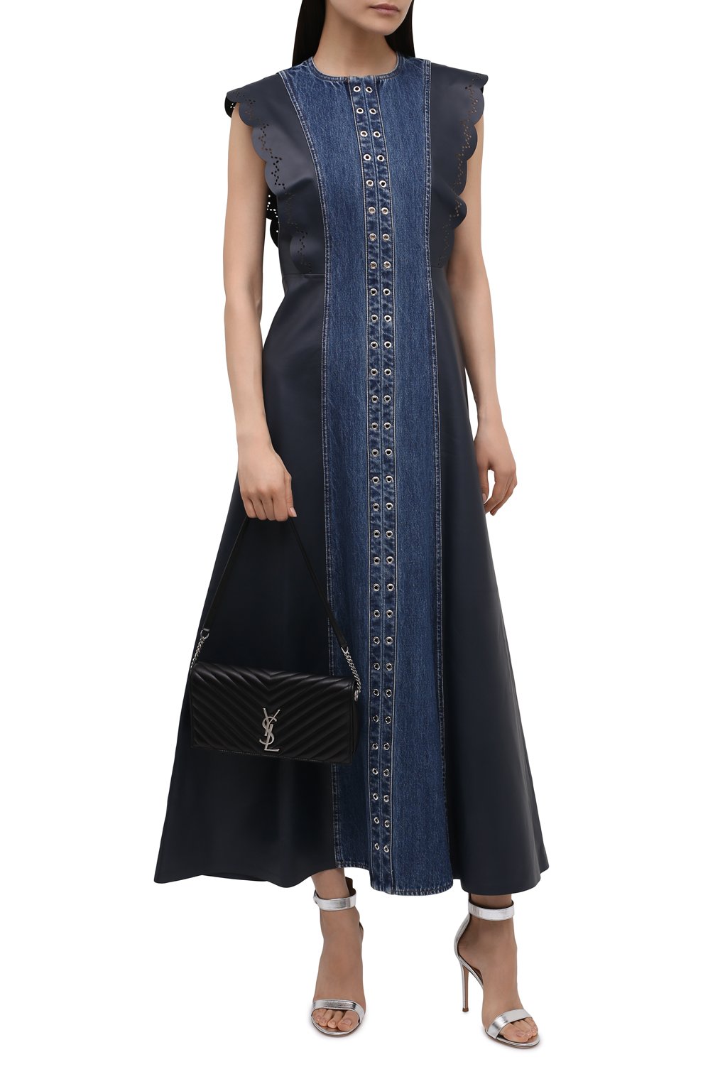 Кожаные босоножки portofino 105 GIANVITO ROSSI, арт. G61096.15RIC.NPSARGE, фото 2