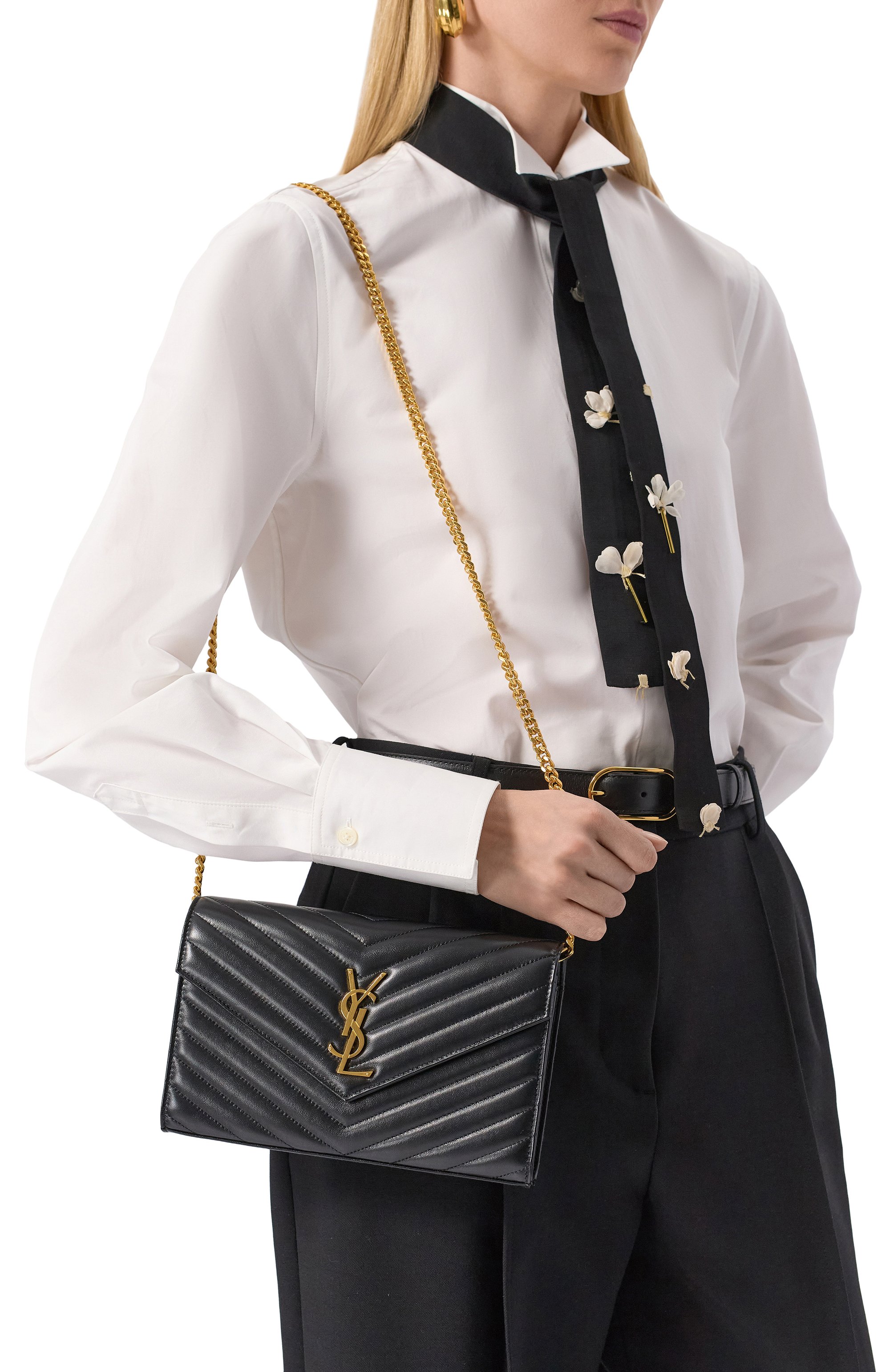 Сумка cassandra SAINT LAURENT, арт. 377828/AAA44, фото 2