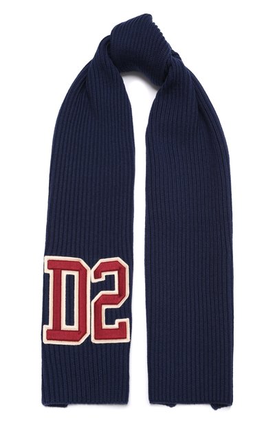 Шарф из шерсти и хлопка DSQUARED2, арт. DQ0466-D00WC, фото 1