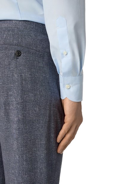 Хлопковая сорочка LUIGI BORRELLI, арт. SR3813, фото 5