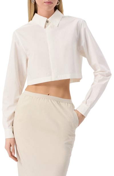 Хлопковая рубашка RICK OWENS, арт. RP01E7240/P, фото 3