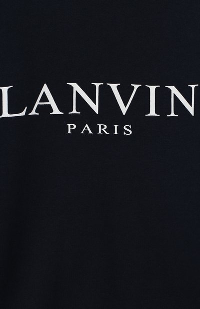 Хлопковый свитшот с логотипом бренда LANVIN, арт. 4J4000/JX460/10-14, фото 3
