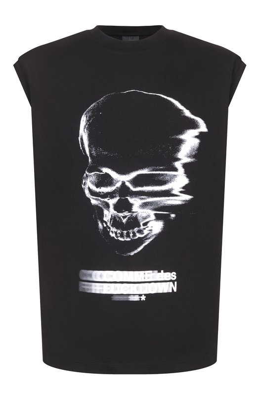 Хлопковая майка Comme des Fuckdown CFABM02005 Чёрный CFABM02005
