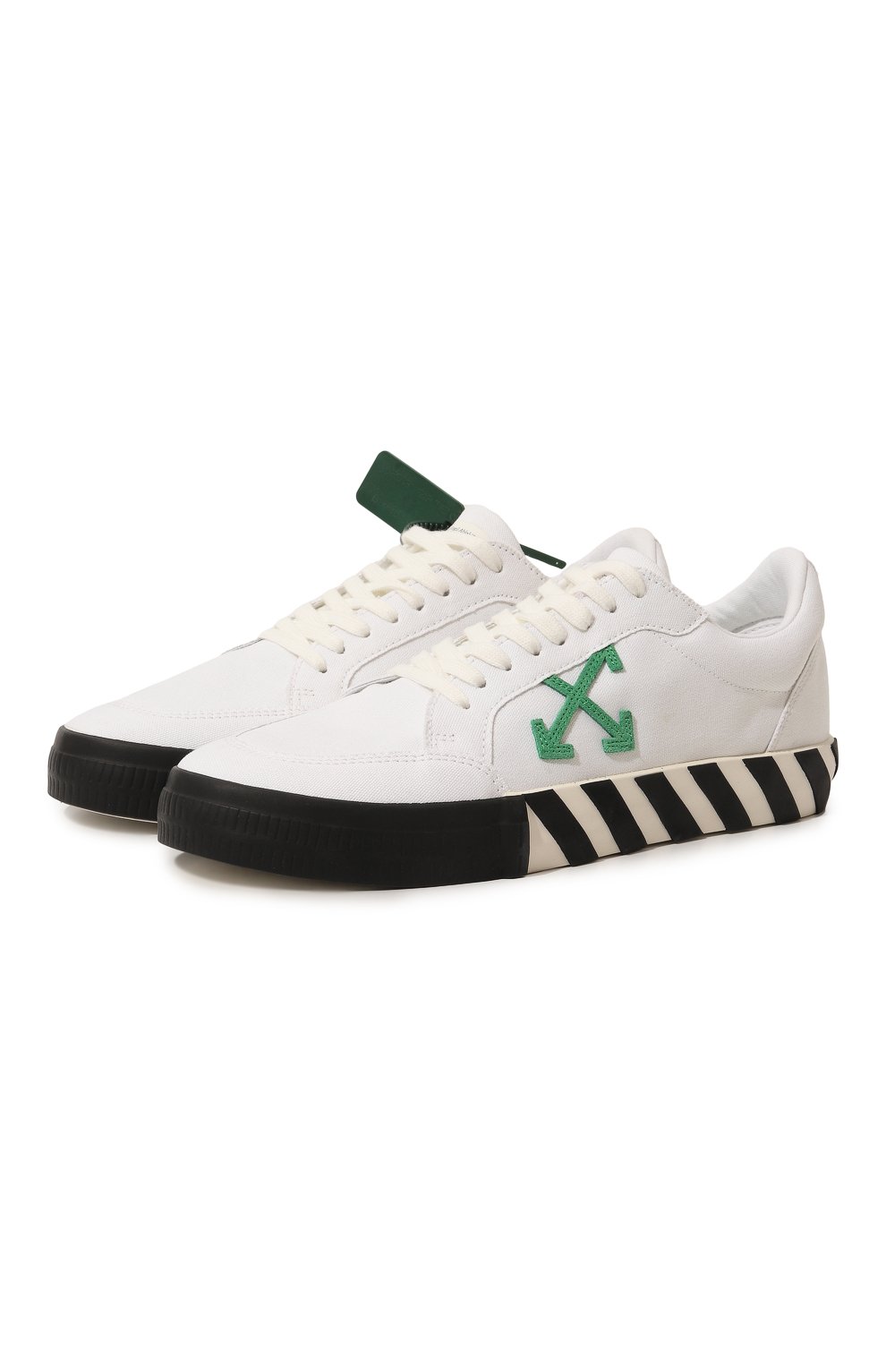 Текстильные кеды OFF-WHITE, арт. 0MIA085F22FAB001, фото 1